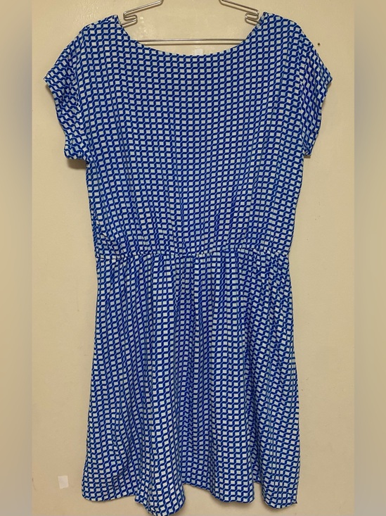 GAP Dresses & Skirts - GAP Blue Geometric Short Sleeve Girls' Dress